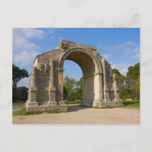 Postal Francia, St. Remy de Provenza, Arco de Triunfo