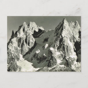 Postal Francia vintage, Chamonix, Mont Blanc