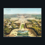 Postal Francia vintage, Palacio de Versalles<br><div class="desc">Francia vintage,  Palacio de Versalles</div>