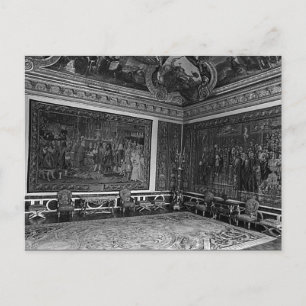 Postal Francia vintage palacio de Versalles chambre Apolo