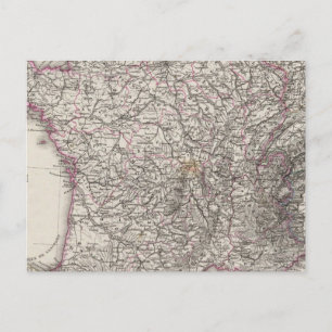 Postal Francia y Suiza