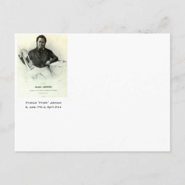 Postal Francis "Frank" Johnson (Anverso)