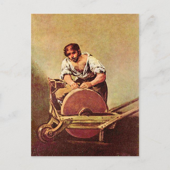 Postal Francisco de Goya (Anverso)