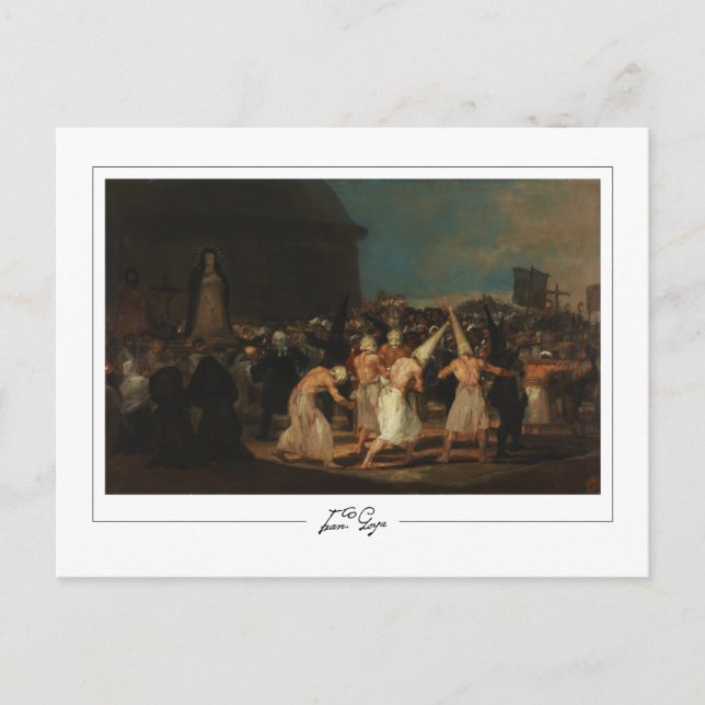 Postal Francisco Goya #107 - Bella Artes (Anverso)