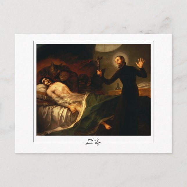 Postal Francisco Goya #135 - Arte Selecto (Anverso)
