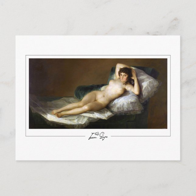 Postal Francisco Goya #251 - Arte Selecto (Anverso)