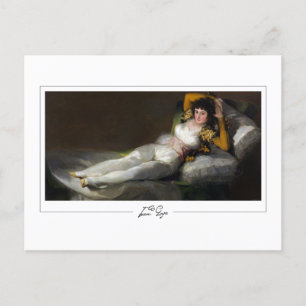 Postal Francisco Goya #255 - Bella Artes