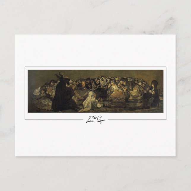 Postal Francisco Goya #262 - Arte (Anverso)