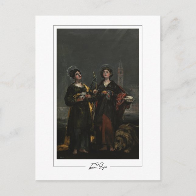 Postal Francisco Goya #33 - Arte Selecto (Anverso)