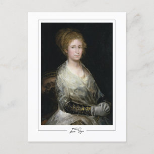 Postal Francisco Goya #349 - Bella Artes