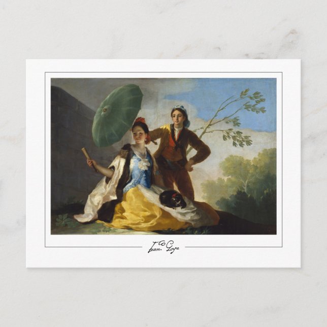 Postal Francisco Goya #403 - Bella Artes (Anverso)