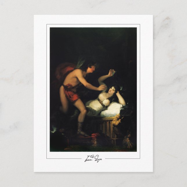 Postal Francisco Goya #425 - Bella Artes (Anverso)