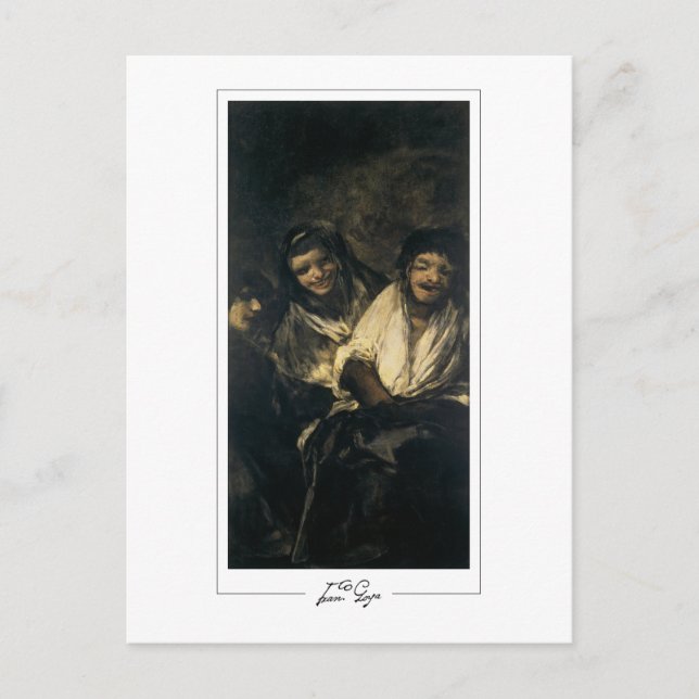 Postal Francisco Goya #433 - Arte fino (Anverso)