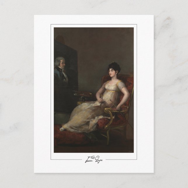 Postal Francisco Goya #468 - Arte Selecto (Anverso)