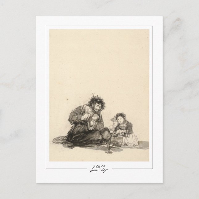 Postal Francisco Goya #484 - Arte fino (Anverso)