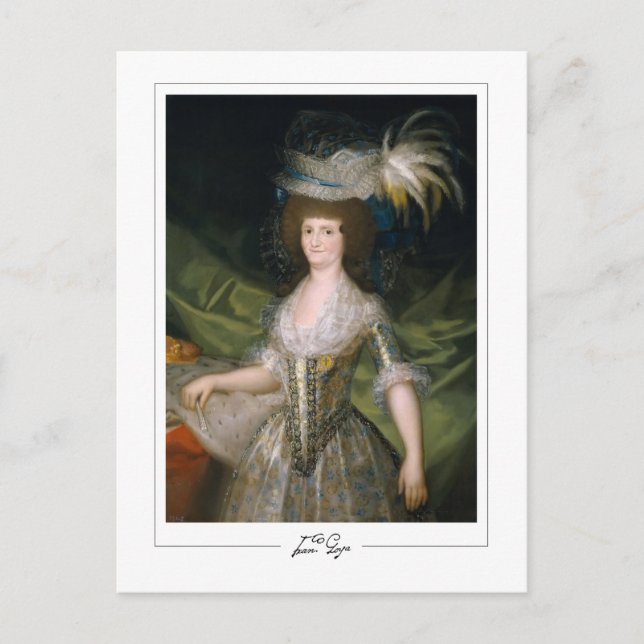 Postal Francisco Goya #487 - Bella Artes (Anverso)