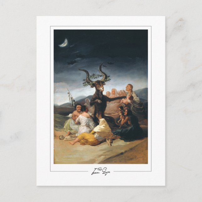Postal Francisco Goya #6 - Arte Selecto (Anverso)