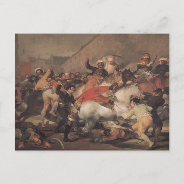 Postal Francisco José de Goya y Lucientes | El segundo de (Anverso)