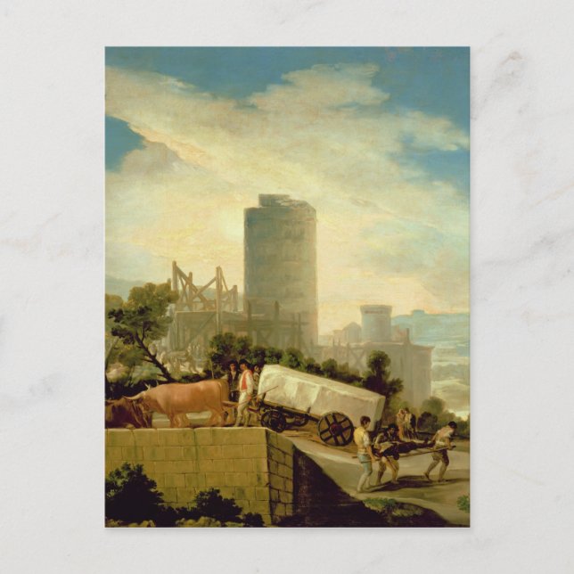 Postal Francisco José de Goya y Lucientes | Transporte (Anverso)