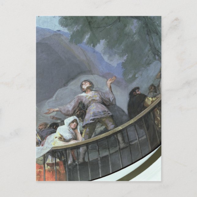 Postal Francisco José de Goya y Lucientes | W Ecstático (Anverso)