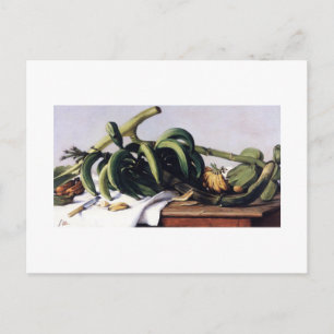 Postal Francisco Oller Platanos