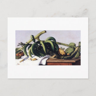 Postal Francisco Oller Platanos