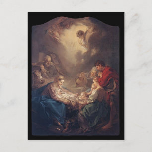 Postal Francois Boucher - La luz del mundo