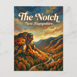 Postal Franconia Notch Nuevo Hampshire