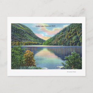 Postal Franconia Notch Vista del Lago Profile
