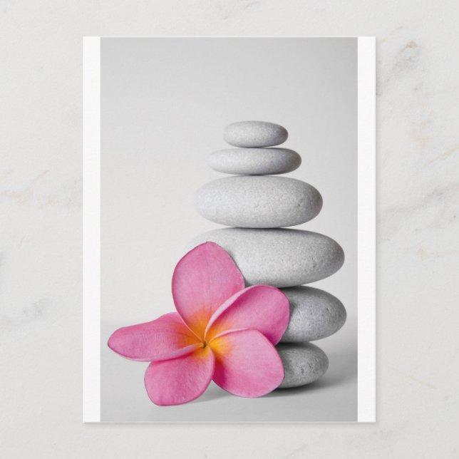 Postal Frangipani Zen (Anverso)