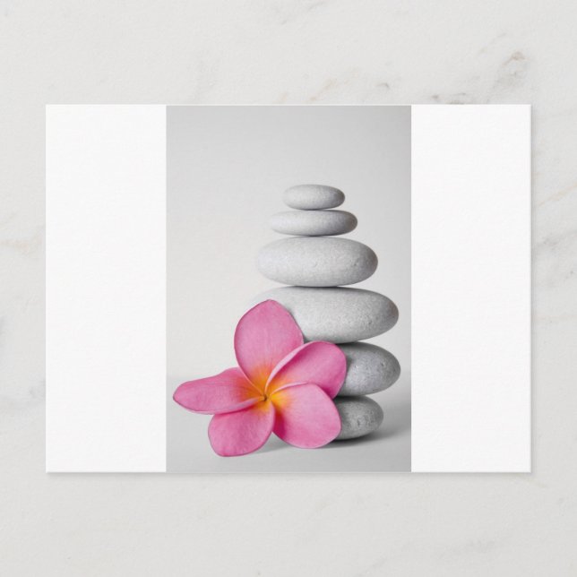 Postal Frangipani Zen (Anverso)