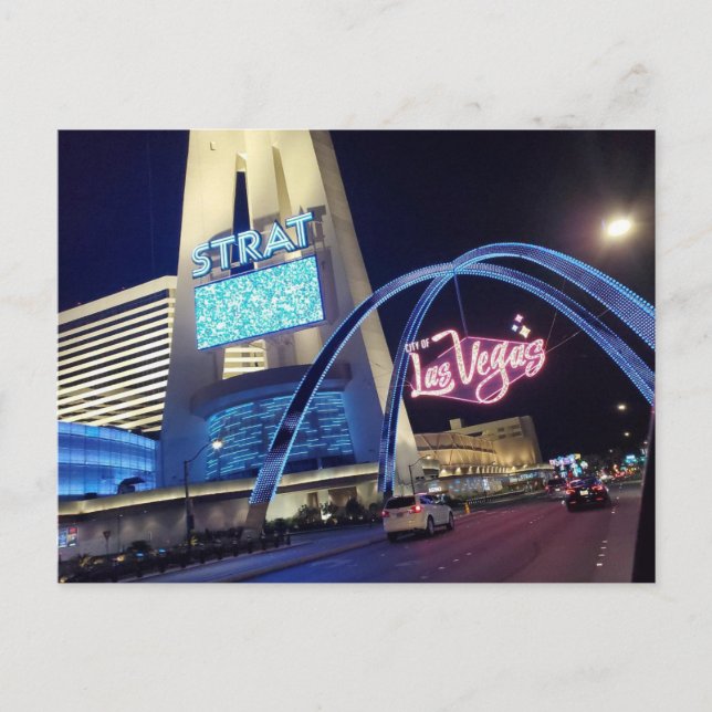 POSTAL FRANJA DE LAS VEGAS #7 (Anverso)
