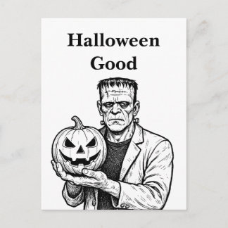 Postal Frankenstein Halloween Bueno