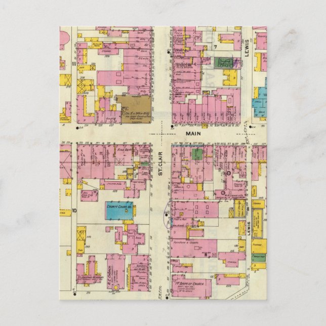 Postal Frankfort, Kentucky 2 (Anverso)