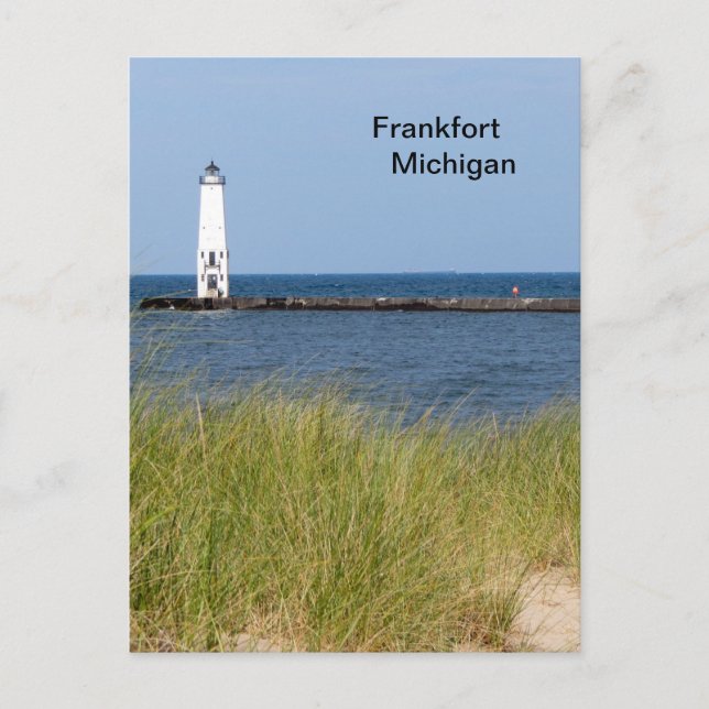 Postal Frankfort Michigan (Anverso)