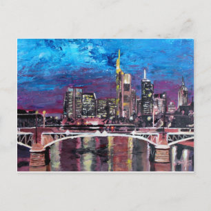 Postal Frankfurt Main Alemania - Mainhattan Skyline