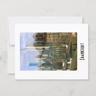 Postal Frankfurt Postcard