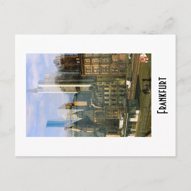 Postal Frankfurt Postcard (Anverso)