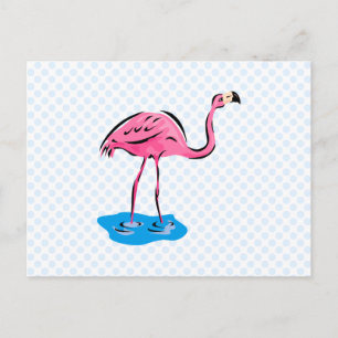 Postal Frankie Flamingo