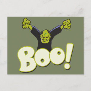 Postal Frankie Superhero - Frankenstein Monster Halloween