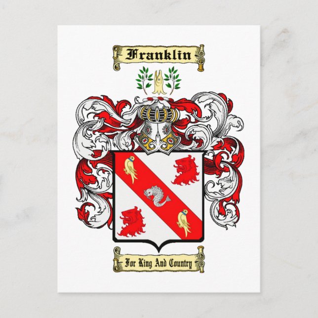 Postal Franklin (Anverso)