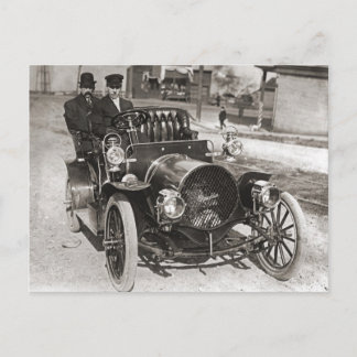 Postal Franklin "Air Cooled" en Tacoma WA hacia 1910