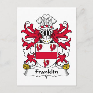 Postal Franklin Family Crest