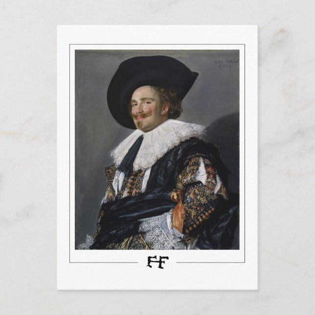 Postal Frans Hals #12 - Postcard Bella Artes (Anverso)
