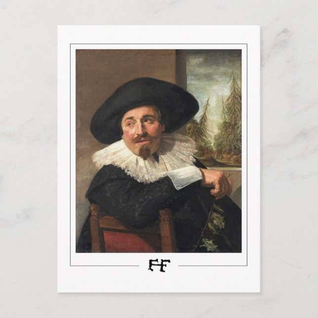Postal Frans Hals #2 - Postcard Bella Artes (Anverso)