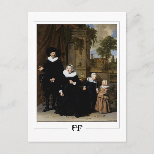 Postal Frans Hals #5 - Postcard Bella Artes (Anverso)