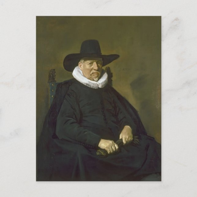 Postal Frans Hals - Retrato de un hombre (Anverso)