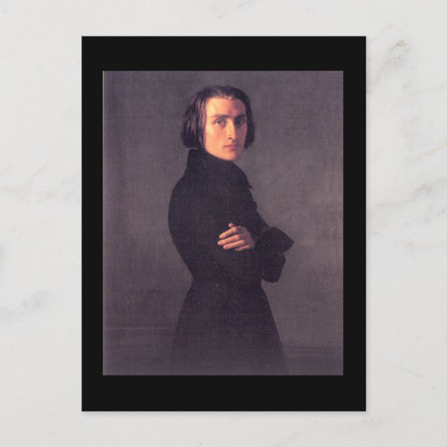 Postal Franz Liszt (Anverso)