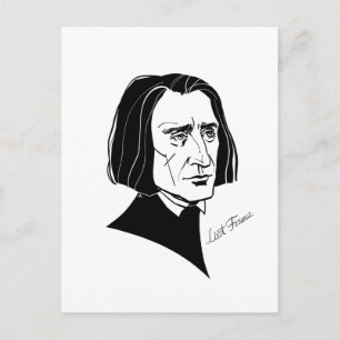 Postal Franz Liszt