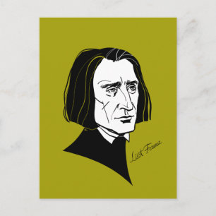Postal Franz Liszt